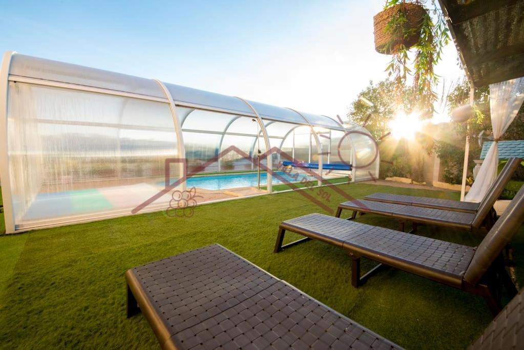 Villa Del Sol - Piscina Climatizada Mentrida Εξωτερικό φωτογραφία